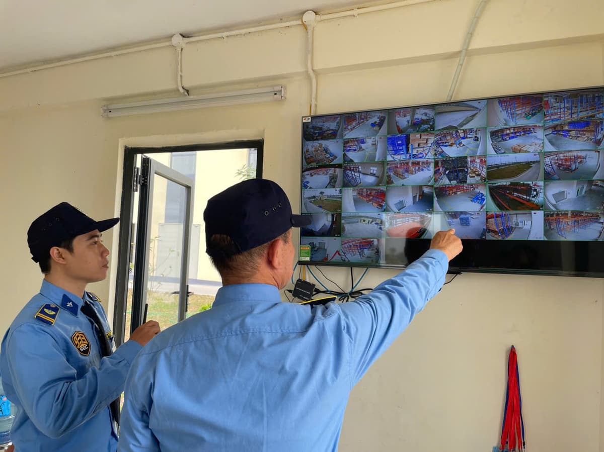 Bảo vệ áp dụng hệ thống công nghệ cao